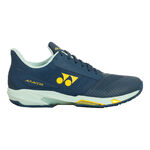 Chaussures de tennis Yonex Yonex Power Cushion Ad-Accel Chaussure Terre Battue Hommes-Bleu Fonc&eacute;,Turquoise