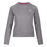 Vêtements BIDI BADU BIDI BADU Mirella Basic Crew Sweat-shirt Femmes-Gris Clair,Blanc