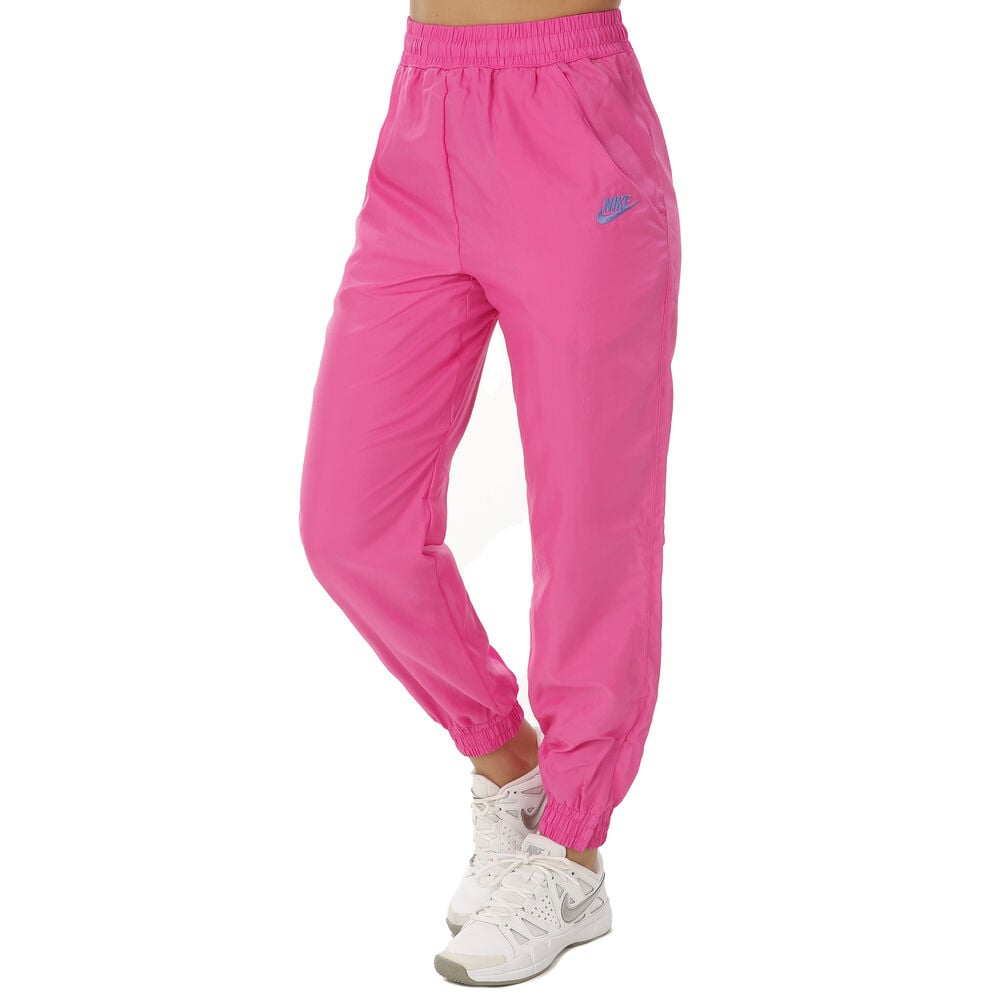 Nike Court Pantalon Survêtement Femmes - Pink Fluo , Bleu Clair