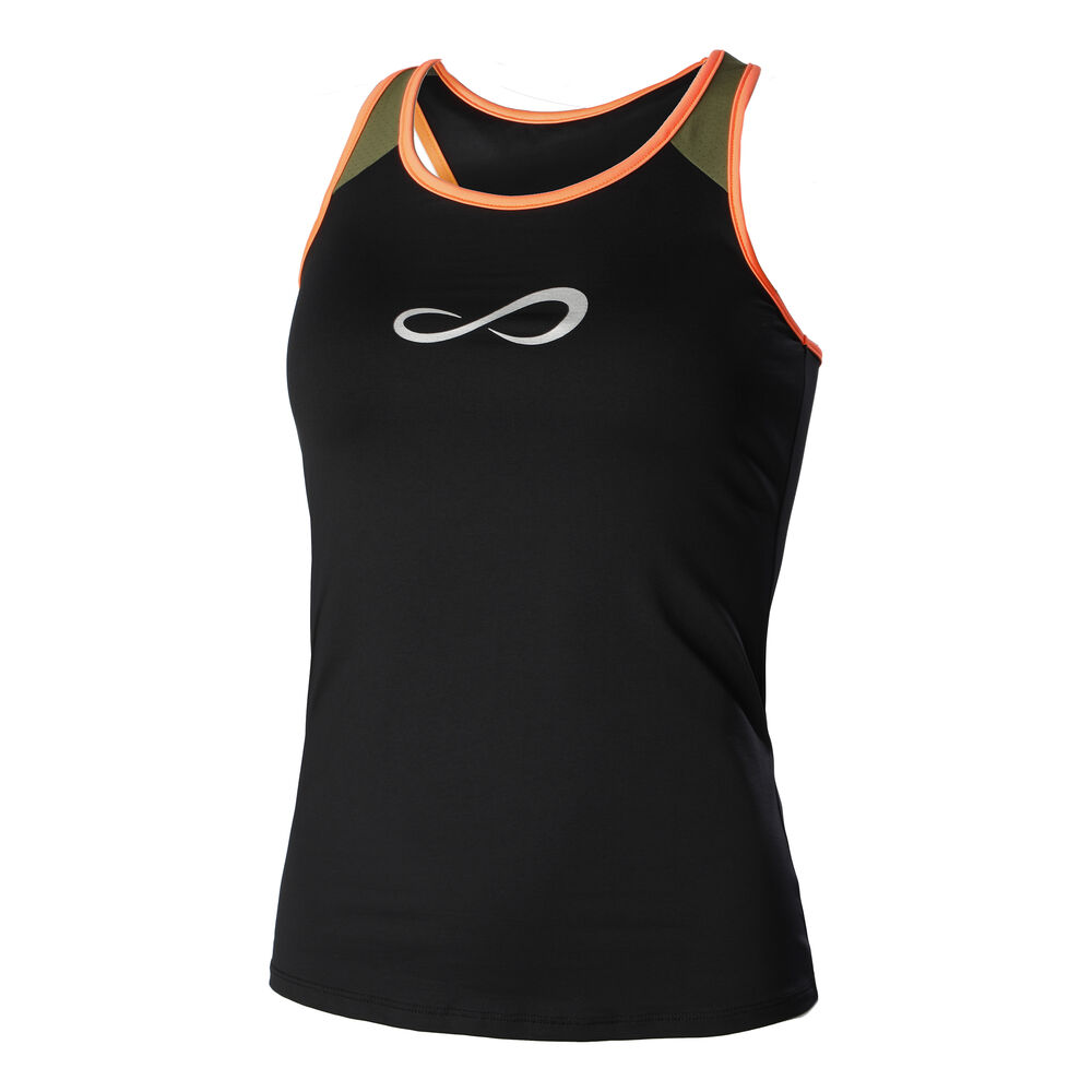 Endless Minimal Débardeur Tank Top Femmes - Noir , Orange