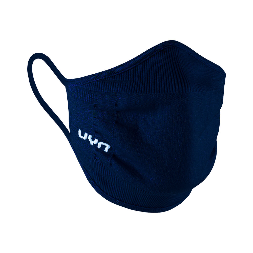 UYN Community Masque De Protection Facial - Bleu Foncé , Blanc