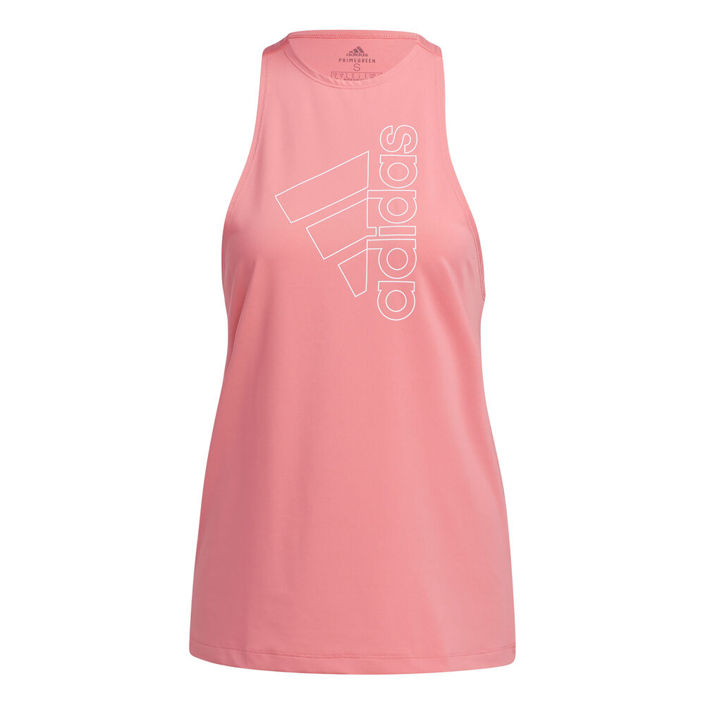 adidas Tech Badge Of Sport Débardeur Tank Top Femmes - Rosé, Blanc
