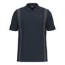 Club 25 Tech Polo Hommes-Bleu Fonc&eacute;