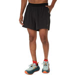 V&ecirc;tements ASICS ASICS Fujitrail Elite Short De Running Hommes-Noir