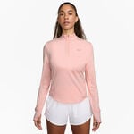 Vêtements Nike Nike Swift Half-Zip Longsleeve Maillot de course Femmes-rosé