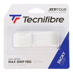Grips Tecnifibre Tecnifibre Wax Feel Grip Pack 1 Unité-Blanc