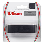 Grips Wilson Wilson  Premium Leather Replacement Grip Pack 1 unité - noir