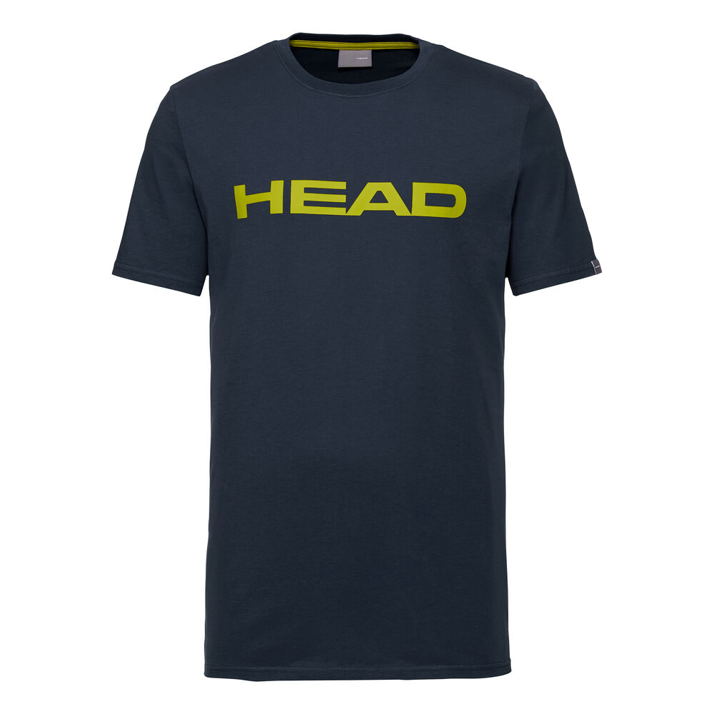 HEAD Club Ivan T-shirt Enfants - Bleu Foncé , Jaune