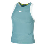 V&ecirc;tements Nike Nike Court Dri-Fit Slam D&eacute;bardeur Tank Top Femmes-Bleu Petrol, Bleu Clair