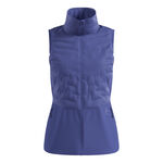 Vêtements Odlo Odlo Zeroweight Insulator Gilets De Course Femmes-Bleu