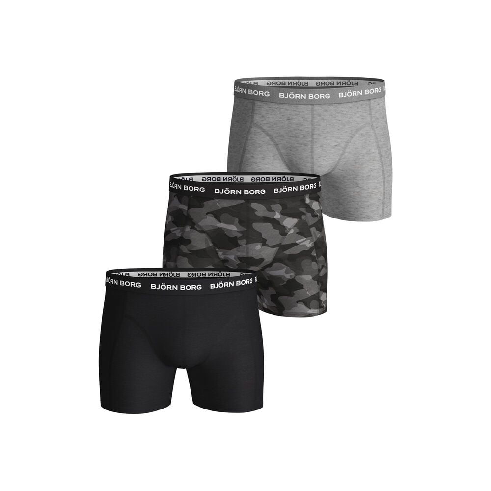 Björn Borg Sammy Caleçon Pack De 3 Hommes - Noir , Blanc