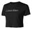 Shortsleeve Cropped T-Shirt