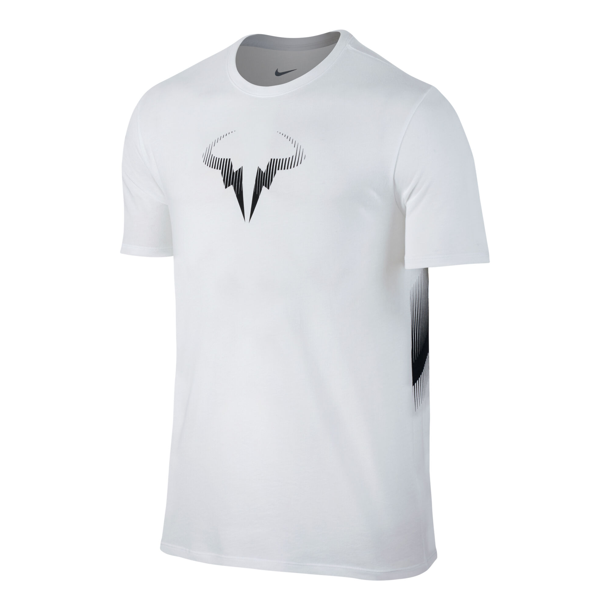 Nike Court Rafael Nadal T-shirt Hommes - Blanc , Noir ...