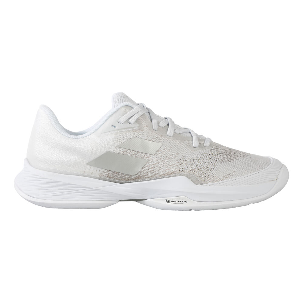Babolat Jet Mh 3 Chaussures Toutes Surfaces Hommes - Blanc , Argent