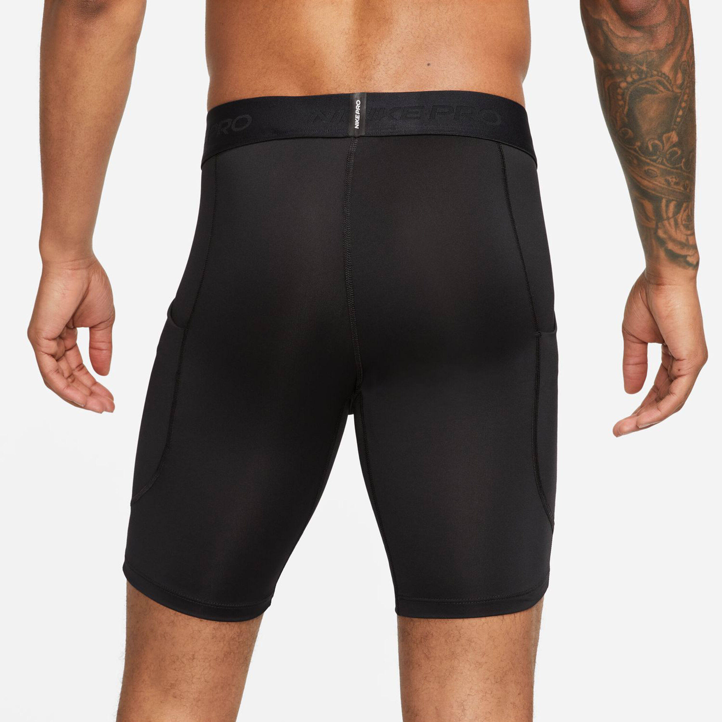 Dri Fit Pro Fitness Short Collant Tight Hommes Noir