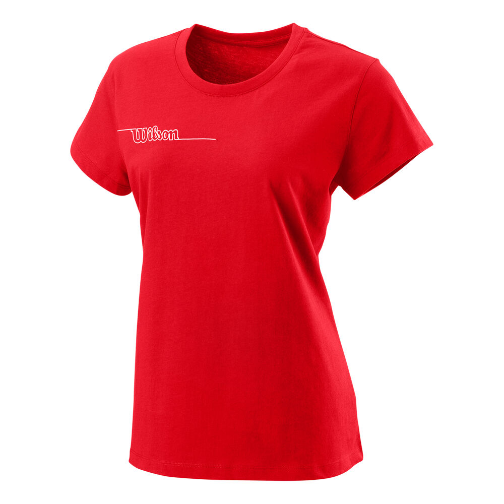 Wilson Team II Tech T-shirt Femmes - Rouge