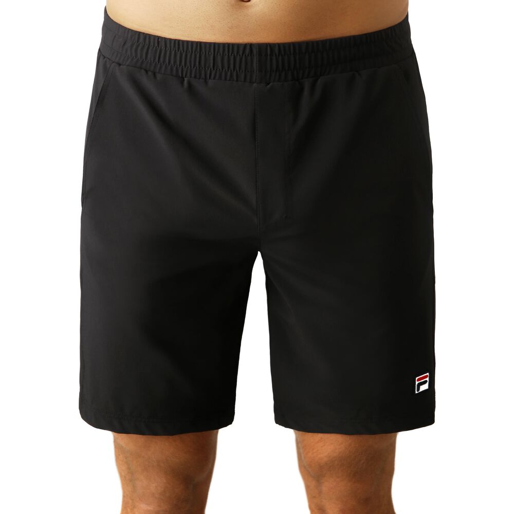 Fila Santana Shorts Hommes - Noir , Blanc