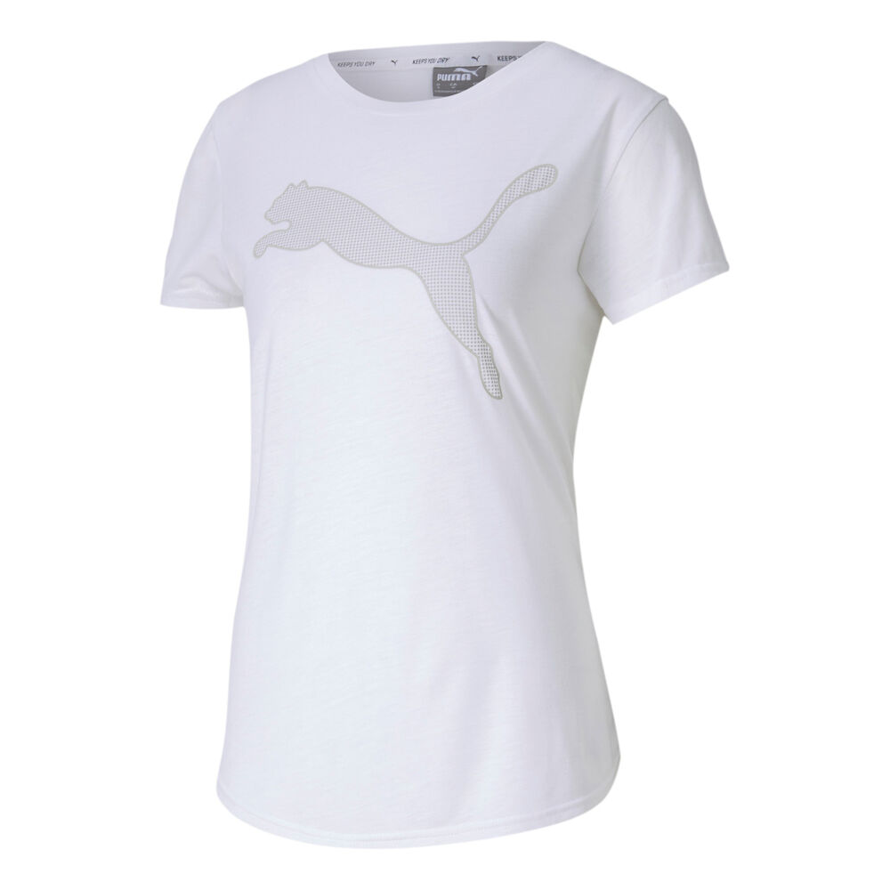Puma Evostripe T-shirt Femmes - Blanc , Gris Clair