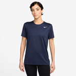 Vêtements Nike Nike Dri-Fit T-shirt Femmes-Bleu Foncé