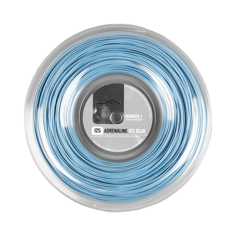 Luxilon Adrenaline Bobine Cordage 200m - Bleu