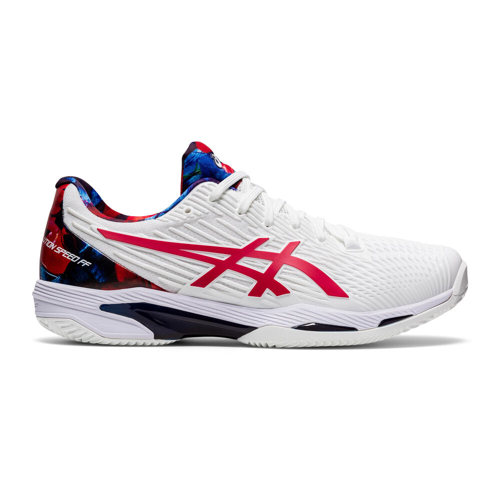 Asics Solution Speed FF 2 Chaussure Terre Battue Hommes - Blanc , Rouge
