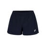 Court 2in1 Short Avec Poche-balles Femmes-Bleu Foncé