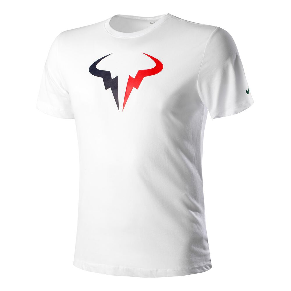 Nike Rafael Nadal Dri-Fit Seasonal T-shirt Hommes - Blanc , Multicouleur