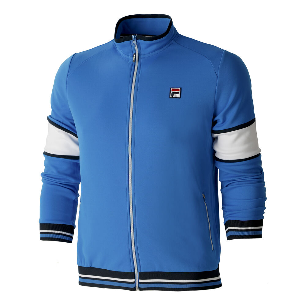 Fila Christian Veste De Survêtement Hommes - Bleu , Blanc