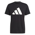 Vêtements adidas adidas Essentials Feel Ready Logo T-shirt Hommes - noir, blanc