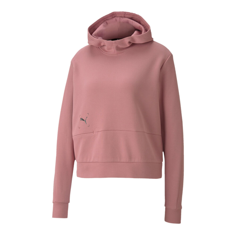 Puma Nu-tility Sweat À Capuche Femmes - Rosé, Gris