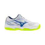 Chaussures de tennis Mizuno Mizuno Break Shot 5 Chaussure terre battue Enfants - blanc, jaune lemon