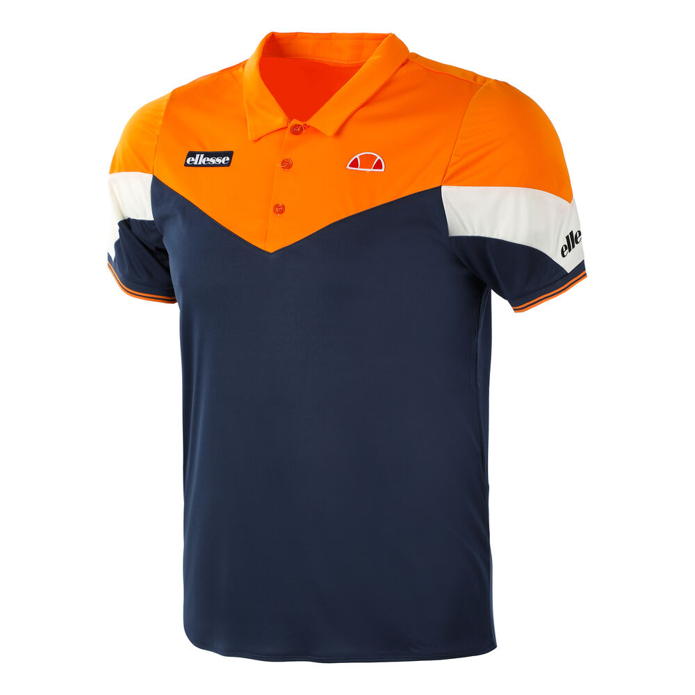 Ellesse Viper Polo Hommes - Bleu Foncé , Orange
