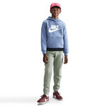 Vêtements Nike Nike Club Fleece Sweat à capuche Enfants-bleu gris,blanc