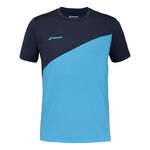 V&ecirc;tements Babolat Babolat Drive Crew Neck T-shirt Hommes-Bleu,Bleu Fonc&eacute;