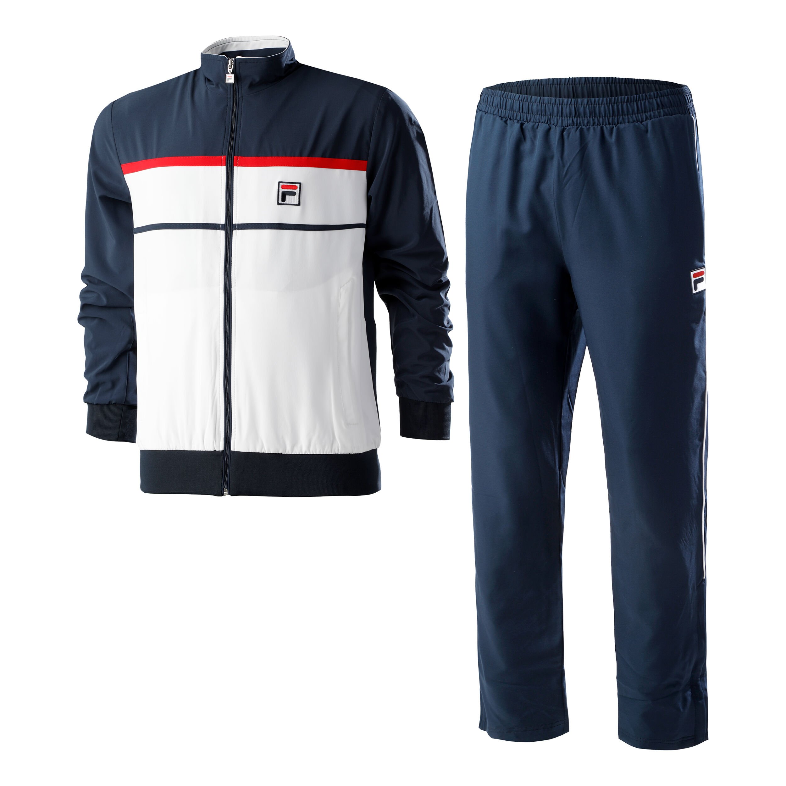 Buy Fila Max Survetement Hommes Bleu Fonce Blanc online Tennis Point FR