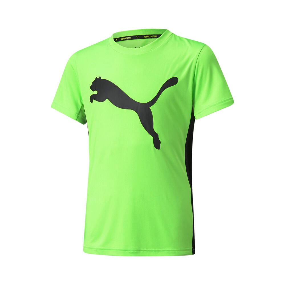 Puma Active Sport II T-shirt Garçons - Vert Clair , Noir