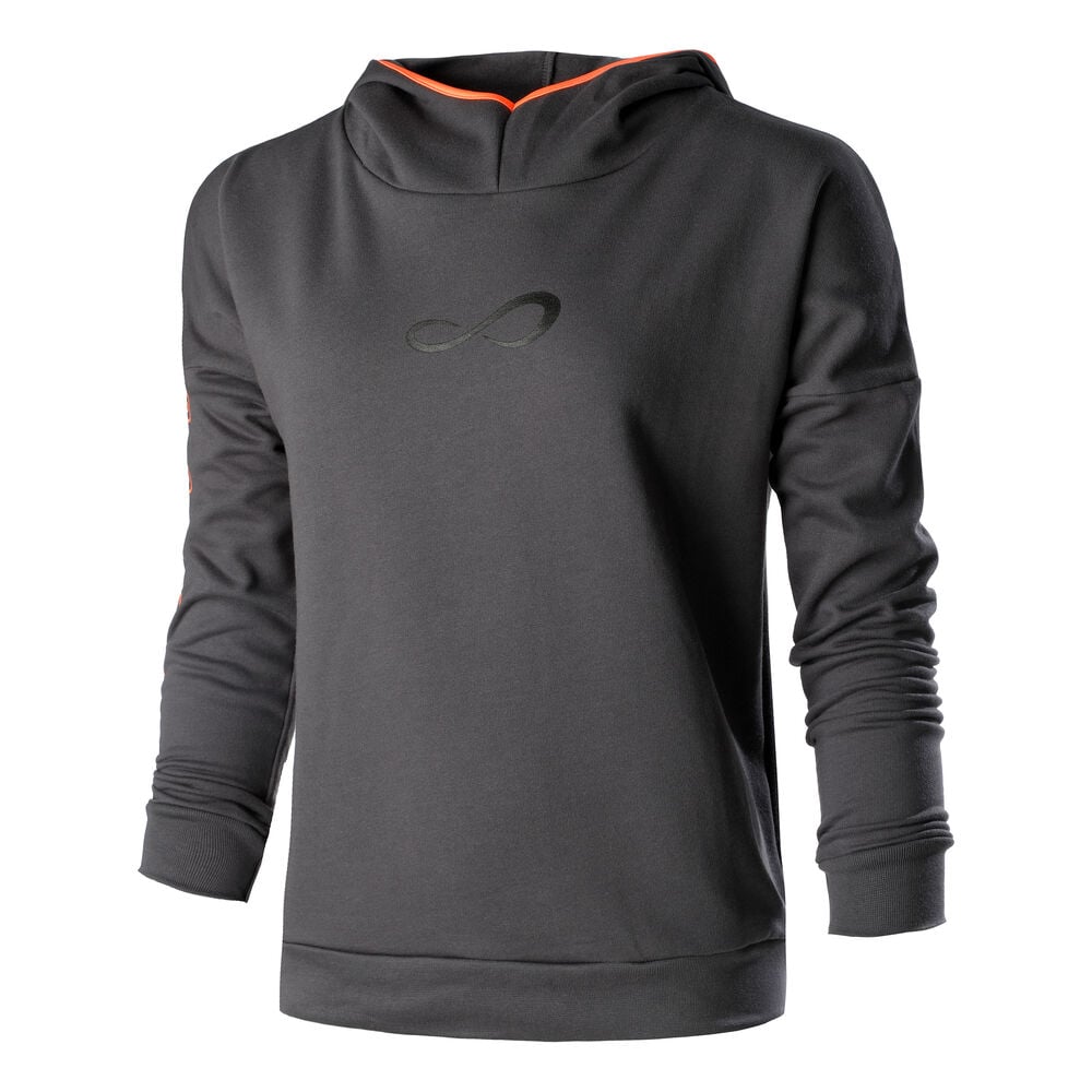 Endless Hollow Sweat à Capuche Femmes - Gris Foncé, Orange