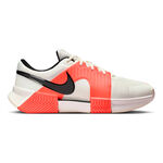Chaussures de tennis Nike Nike Zoom GP Challenge 1.5 PRM Chaussures toutes surfaces Hommes-cr&egrave;me, orange