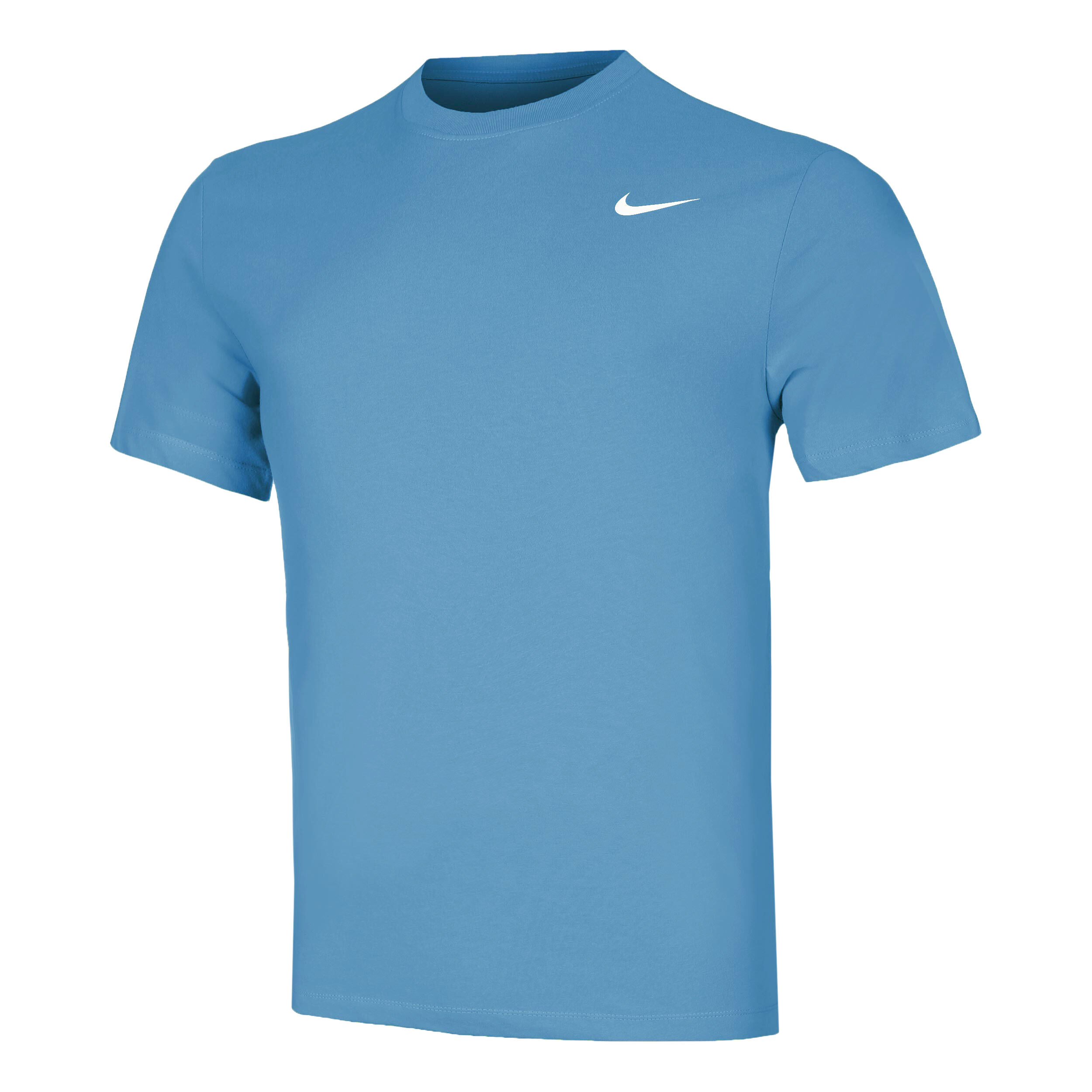 Dri Fit Crew Solid T shirt Hommes Bleu Clair