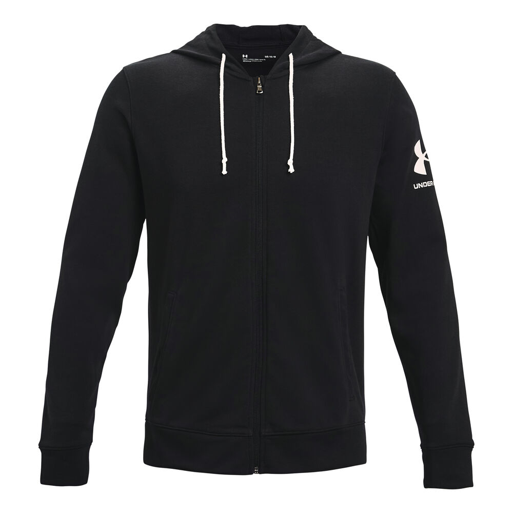 Under Armour Rival Terry Gilet En Coton Hommes - Noir , Blanc