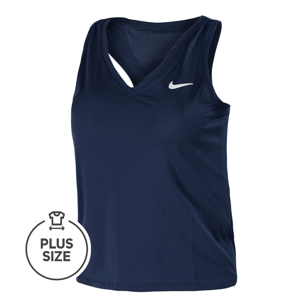 Nike Court Victory Plus Size Débardeur Tank Top Femmes - Bleu Foncé