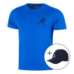 V&ecirc;tements Lacoste Lacoste T-shirt & Cap Hommes - bleu, bleu fonc&eacute;