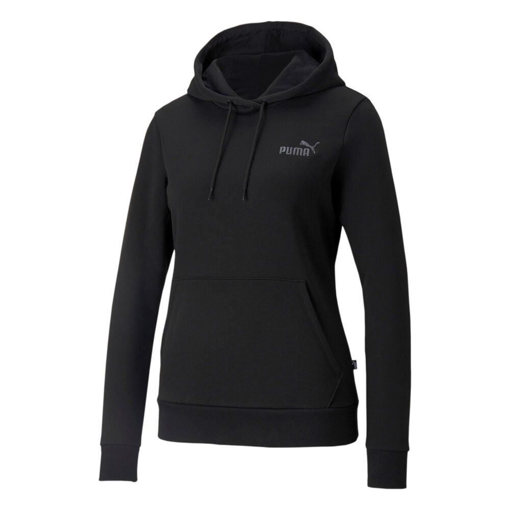 Puma Essential Embroidered Sweat à Capuche Femmes - Noir