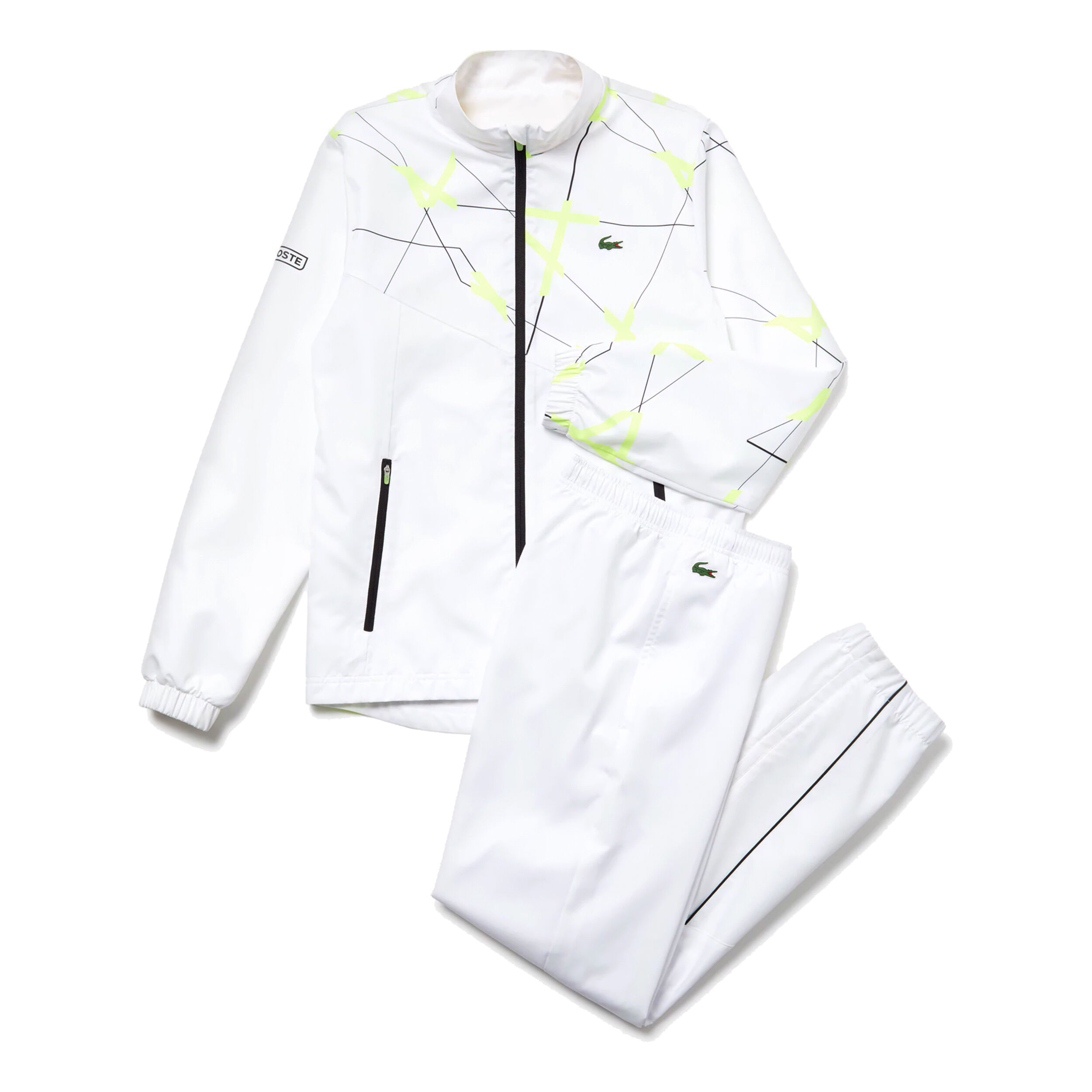 Survet blanc sales lacoste