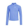 Dri-Fit Haut Manches Longues Filles-Bleu Clair,Blanc