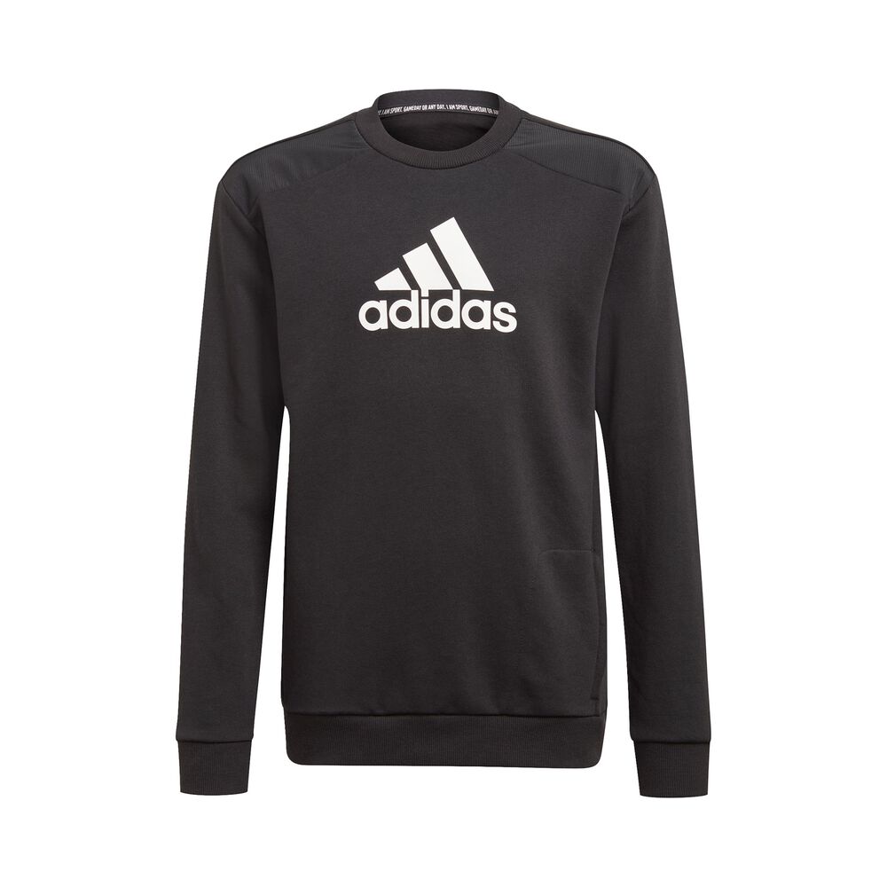 adidas Badge Of Sport Sweat-shirt Enfants - Noir , Blanc