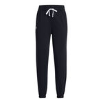 Vêtements Under Armour Under Armour Rival Terry Pantalon Survêtement Femmes-Noir,Blanc
