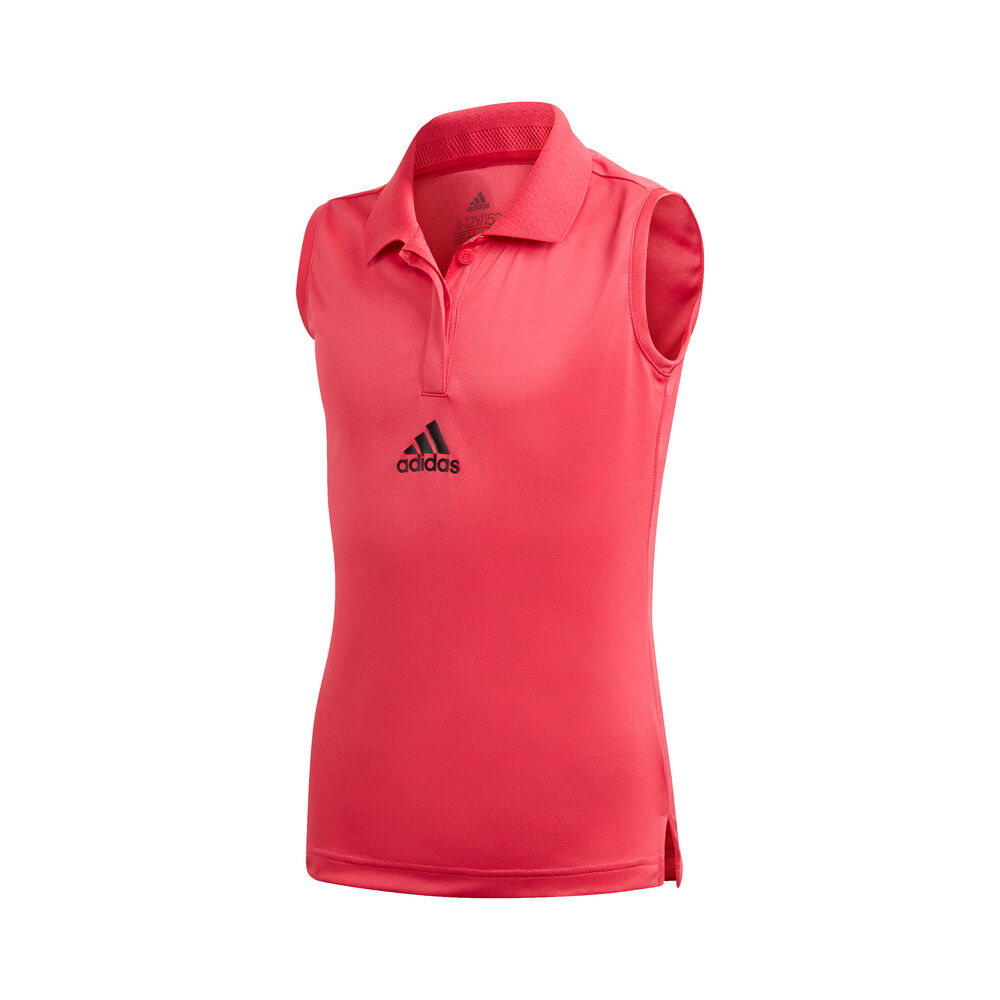 adidas A.Rdy Polo Filles - Pink , Noir