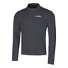Pacer Flash Half-Zip Maillot De Course Hommes-Gris Fonc&eacute;