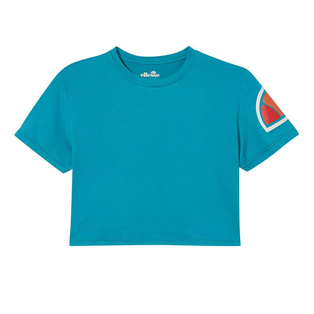 Ellesse Hepburn Crop T-shirt Femmes - Turquoise , Multicouleur